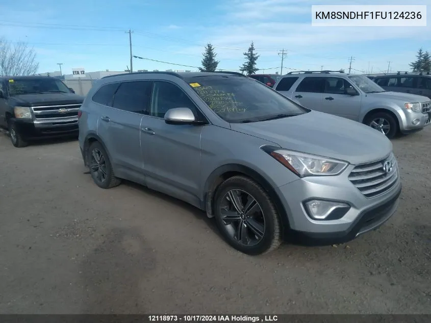 KM8SNDHF1FU124236 2015 Hyundai Santa Fe Xl Limited