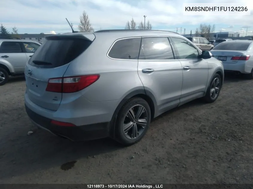 KM8SNDHF1FU124236 2015 Hyundai Santa Fe Xl Limited