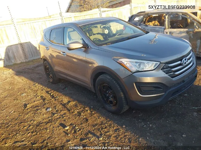 2015 Hyundai Santa Fe Sport VIN: 5XYZT3LB9FG233908 Lot: 12140928