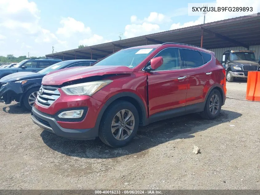 5XYZU3LB9FG289893 2015 Hyundai Santa Fe Sport 2.4L