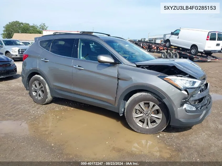 5XYZU3LB4FG285153 2015 Hyundai Santa Fe Sport 2.4L