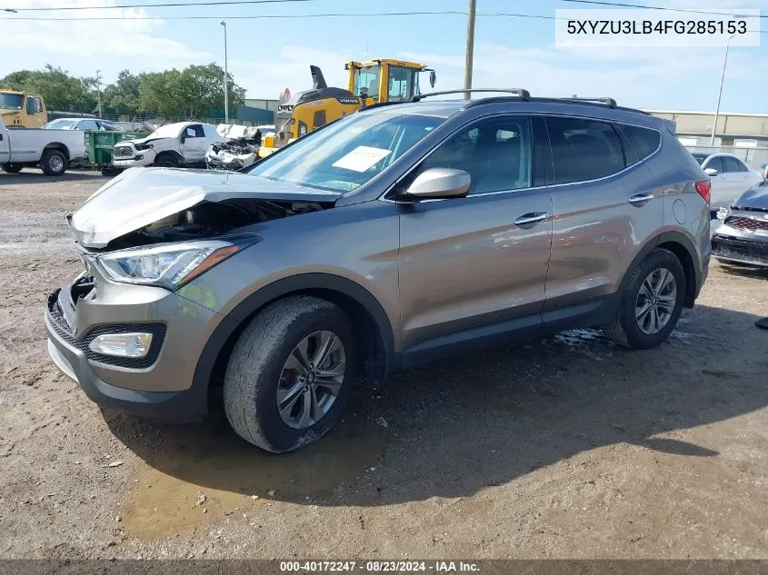 5XYZU3LB4FG285153 2015 Hyundai Santa Fe Sport 2.4L