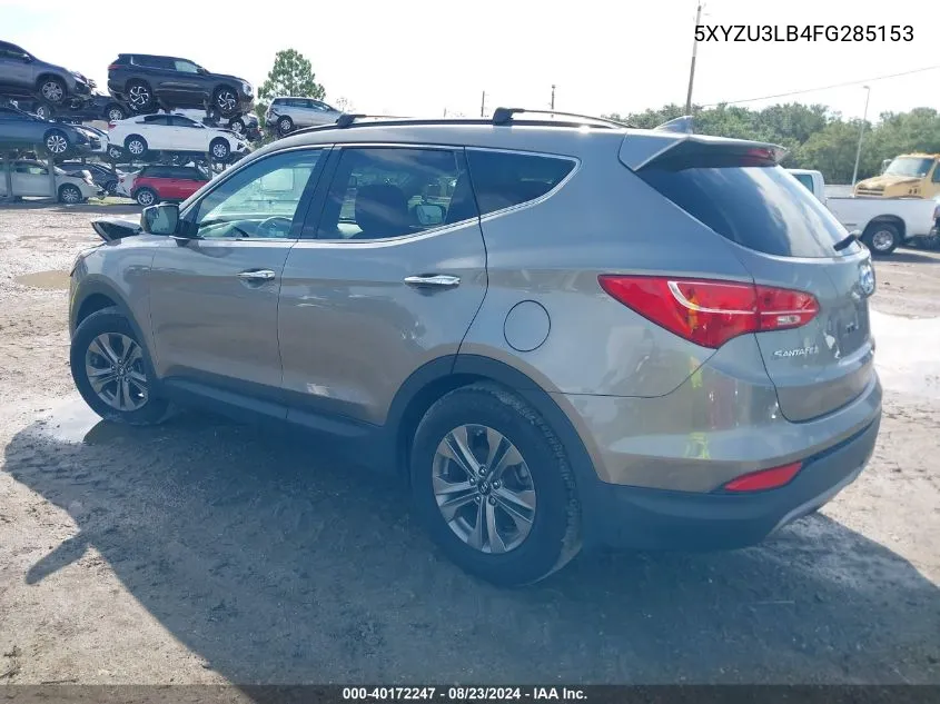 5XYZU3LB4FG285153 2015 Hyundai Santa Fe Sport 2.4L