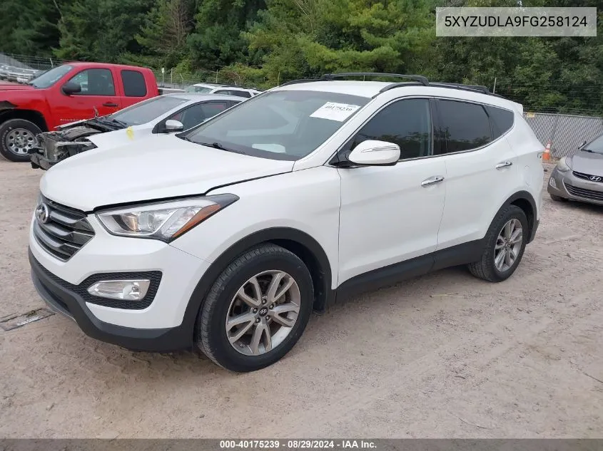 2015 Hyundai Santa Fe Sport 2.0L Turbo VIN: 5XYZUDLA9FG258124 Lot: 40175239