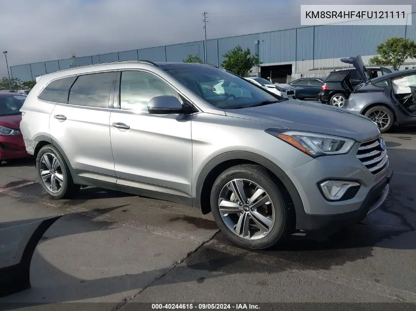 KM8SR4HF4FU121111 2015 Hyundai Santa Fe Limited