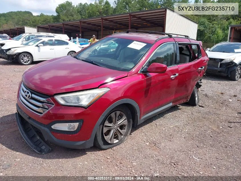 2015 Hyundai Santa Fe Sport 2.4L VIN: 5XYZU3LB2FG235710 Lot: 40253312