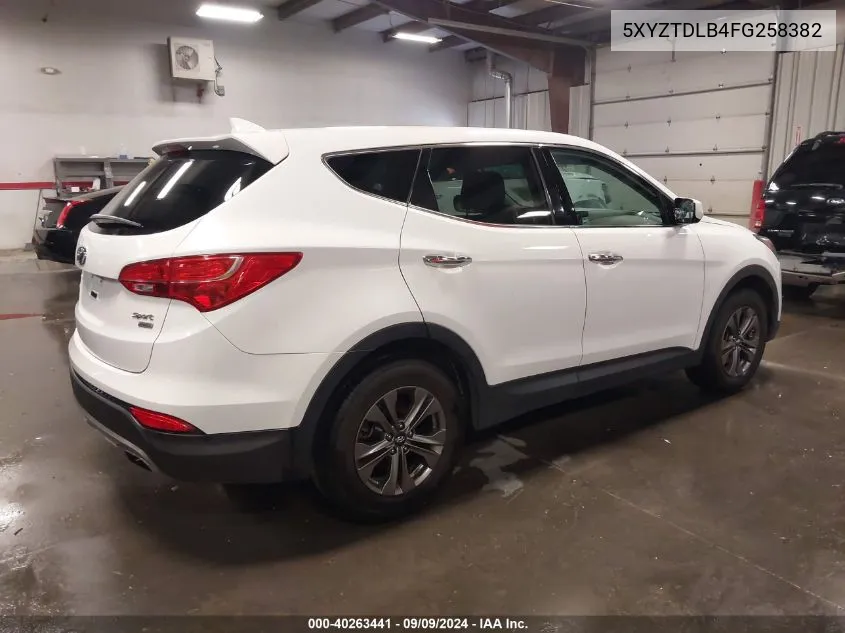 5XYZTDLB4FG258382 2015 Hyundai Santa Fe Sport 2.4L