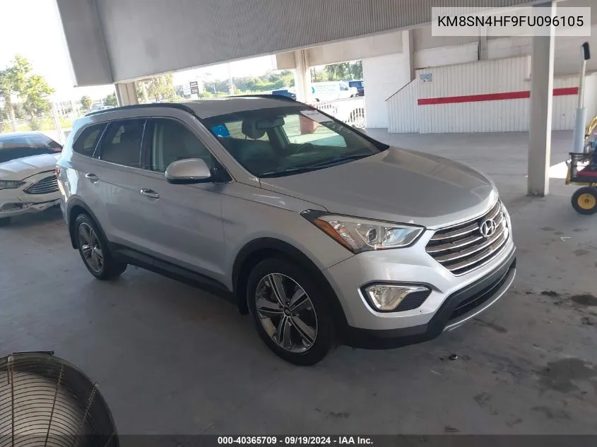 KM8SN4HF9FU096105 2015 Hyundai Santa Fe Gls