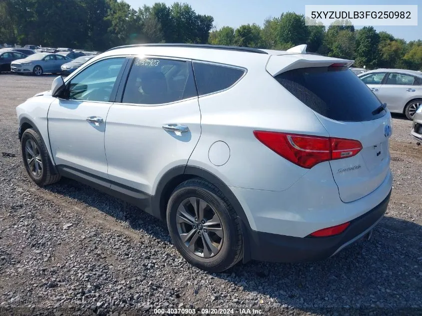 5XYZUDLB3FG250982 2015 Hyundai Santa Fe Sport 2.4L