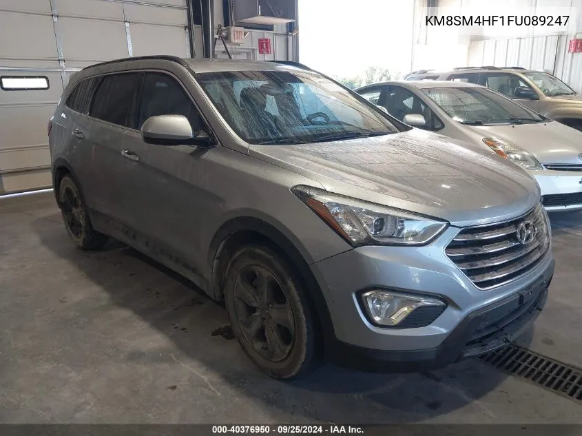 2015 Hyundai Santa Fe Gls VIN: KM8SM4HF1FU089247 Lot: 40376950