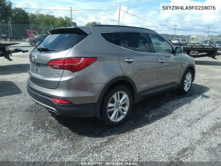 2015 Hyundai Santa Fe Sport 2.0L Turbo VIN: 5XYZW4LA9FG238076 Lot: 40377797