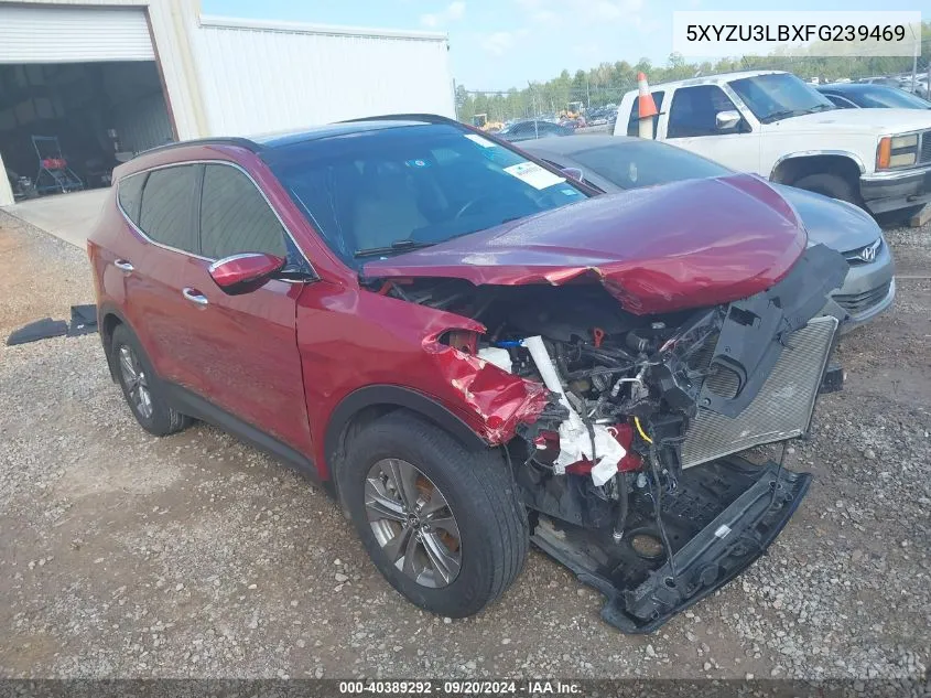 5XYZU3LBXFG239469 2015 Hyundai Santa Fe Sport 2.4L