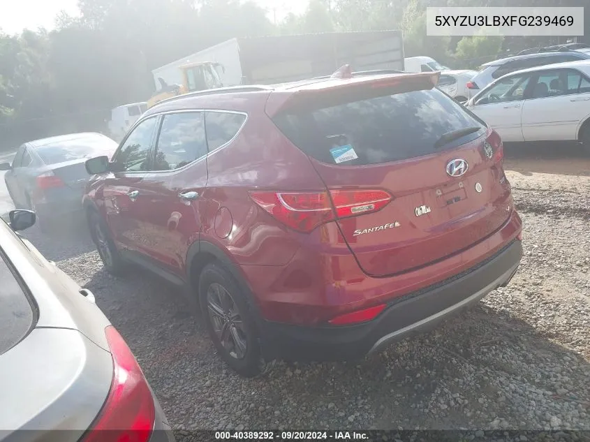 5XYZU3LBXFG239469 2015 Hyundai Santa Fe Sport 2.4L