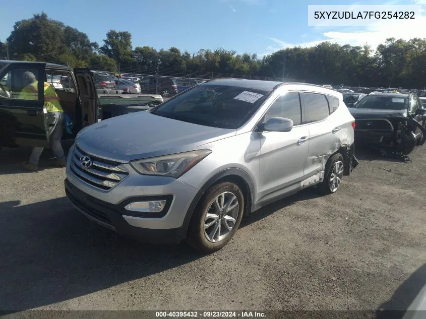 2015 Hyundai Santa Fe Sport VIN: 5XYZUDLA7FG254282 Lot: 40395432