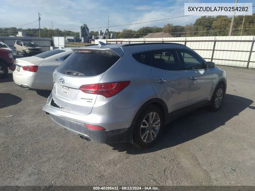 2015 Hyundai Santa Fe Sport VIN: 5XYZUDLA7FG254282 Lot: 40395432