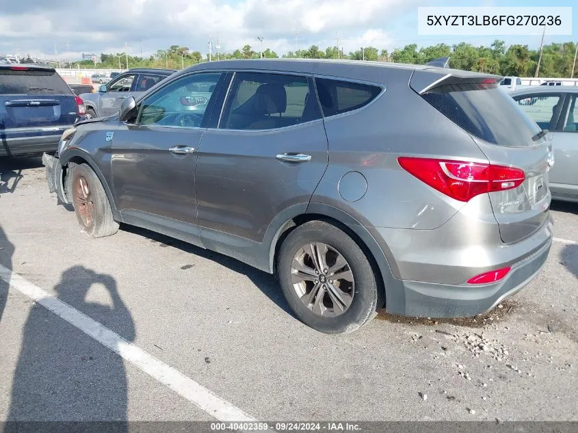 5XYZT3LB6FG270236 2015 Hyundai Santa Fe Sport