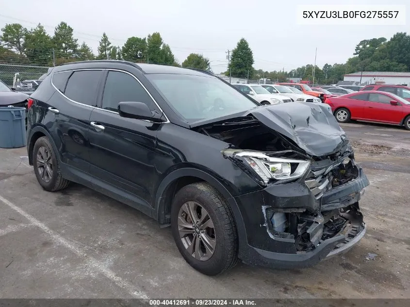 5XYZU3LB0FG275557 2015 Hyundai Santa Fe Sport 2.4L