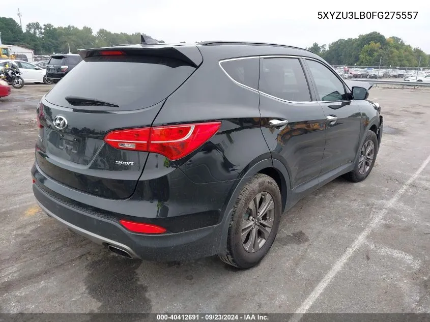 5XYZU3LB0FG275557 2015 Hyundai Santa Fe Sport 2.4L