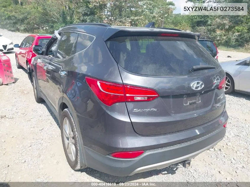 2015 Hyundai Santa Fe Sport 2.0L Turbo VIN: 5XYZW4LA5FG273584 Lot: 40416619