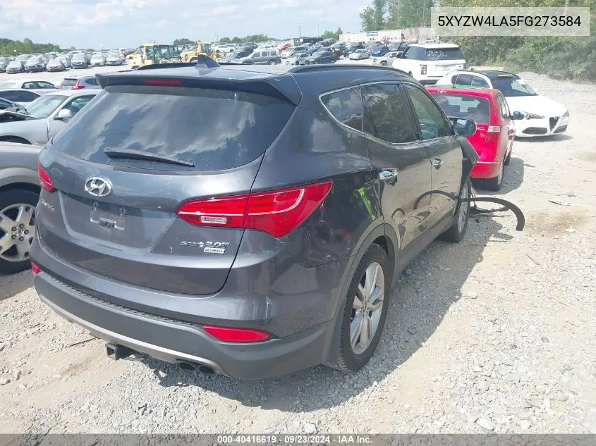 5XYZW4LA5FG273584 2015 Hyundai Santa Fe Sport 2.0L Turbo