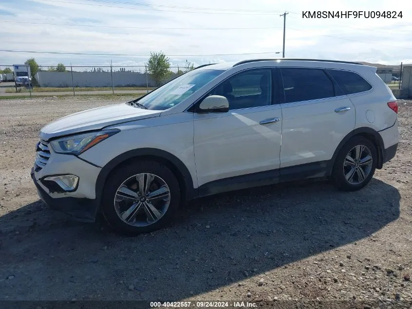 KM8SN4HF9FU094824 2015 Hyundai Santa Fe Limited