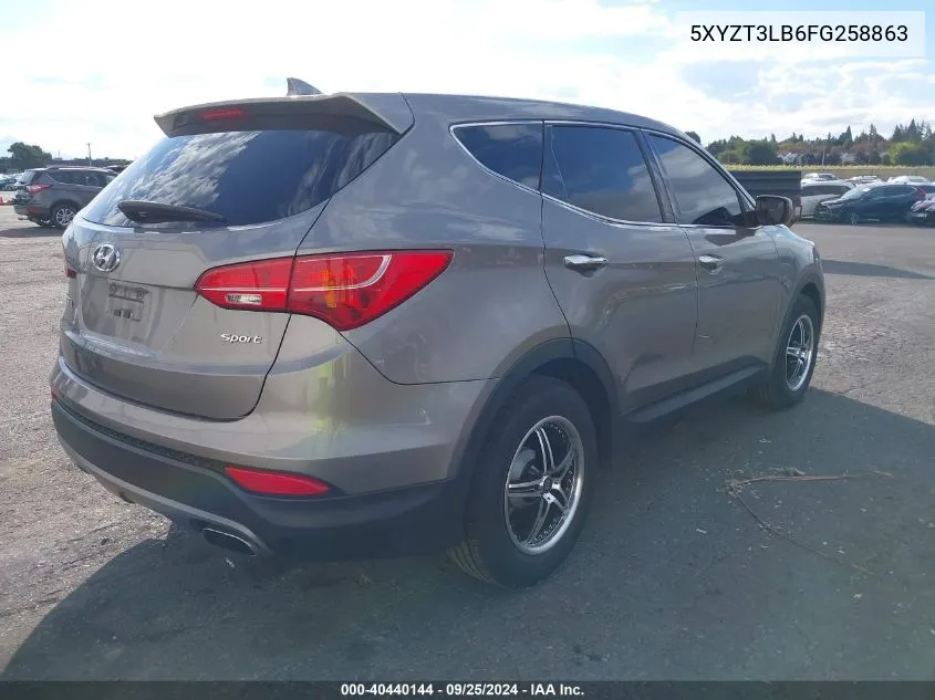 5XYZT3LB6FG258863 2015 Hyundai Santa Fe Sport 2.4L