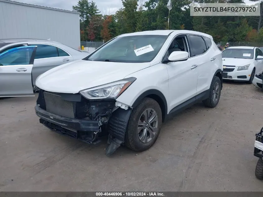 5XYZTDLB4FG279720 2015 Hyundai Santa Fe Sport 2.4L