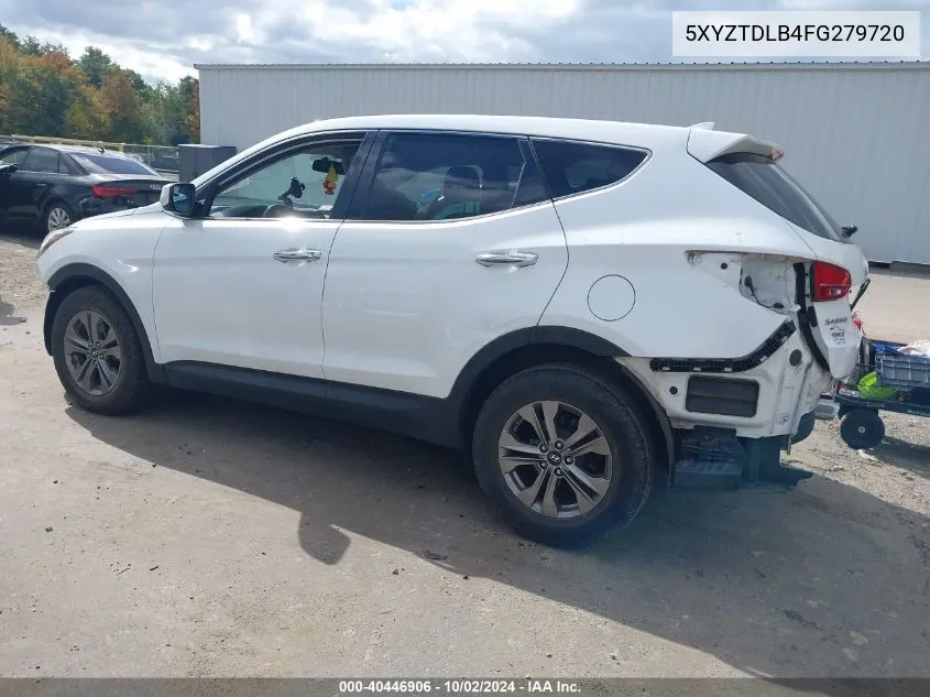 5XYZTDLB4FG279720 2015 Hyundai Santa Fe Sport 2.4L