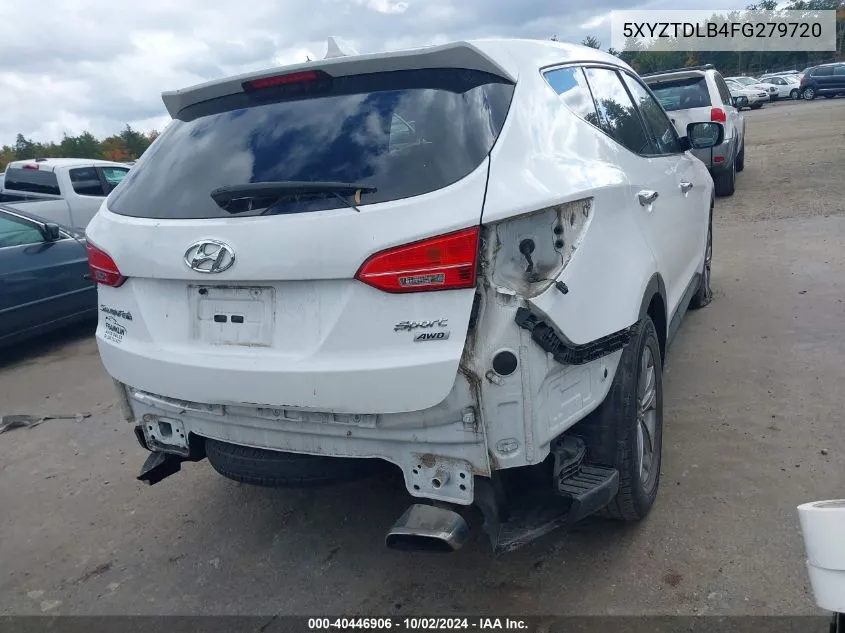 5XYZTDLB4FG279720 2015 Hyundai Santa Fe Sport 2.4L