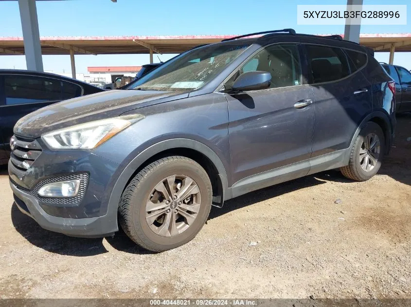 5XYZU3LB3FG288996 2015 Hyundai Santa Fe Sport 2.4L