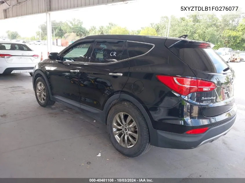 5XYZTDLB1FG276077 2015 Hyundai Santa Fe Sport 2.4L