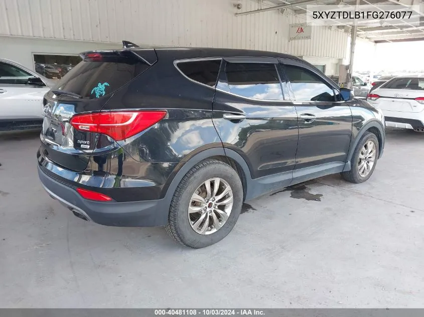 2015 Hyundai Santa Fe Sport 2.4L VIN: 5XYZTDLB1FG276077 Lot: 40481108