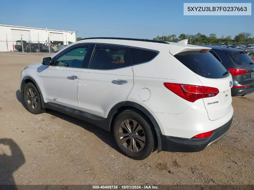 5XYZU3LB7FG237663 2015 Hyundai Santa Fe Sport 2.4L