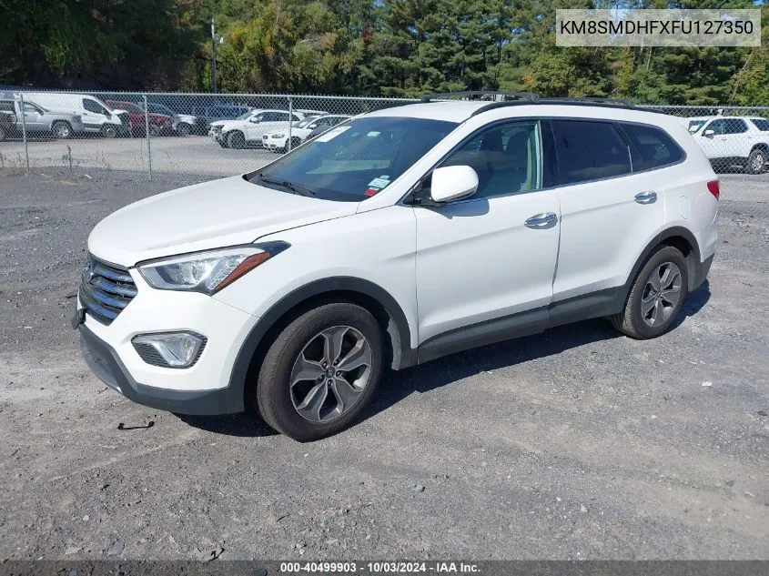 2015 Hyundai Santa Fe Gls VIN: KM8SMDHFXFU127350 Lot: 40499903