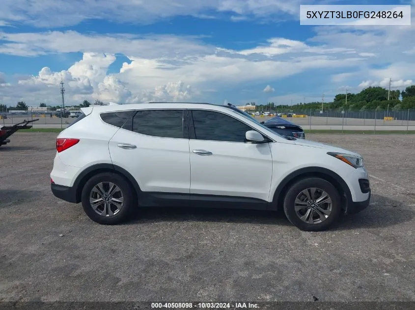 2015 Hyundai Santa Fe Sport 2.4L VIN: 5XYZT3LB0FG248264 Lot: 40508098