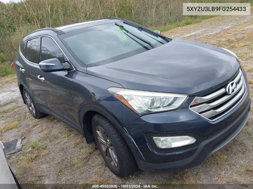 2015 Hyundai Santa Fe Sport 2.4L VIN: 5XYZU3LB9FG254433 Lot: 40553936