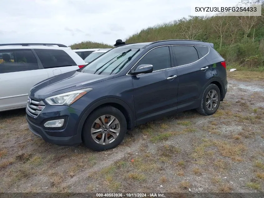 2015 Hyundai Santa Fe Sport 2.4L VIN: 5XYZU3LB9FG254433 Lot: 40553936