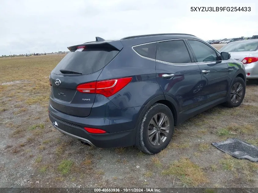 2015 Hyundai Santa Fe Sport 2.4L VIN: 5XYZU3LB9FG254433 Lot: 40553936