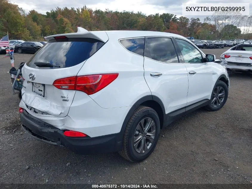 2015 Hyundai Santa Fe Sport 2.4L VIN: 5XYZTDLB0FG299995 Lot: 40575372