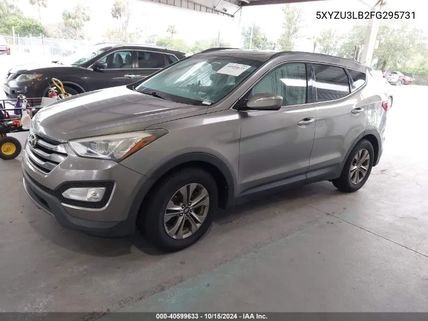 2015 Hyundai Santa Fe Sport 2.4L VIN: 5XYZU3LB2FG295731 Lot: 40599633