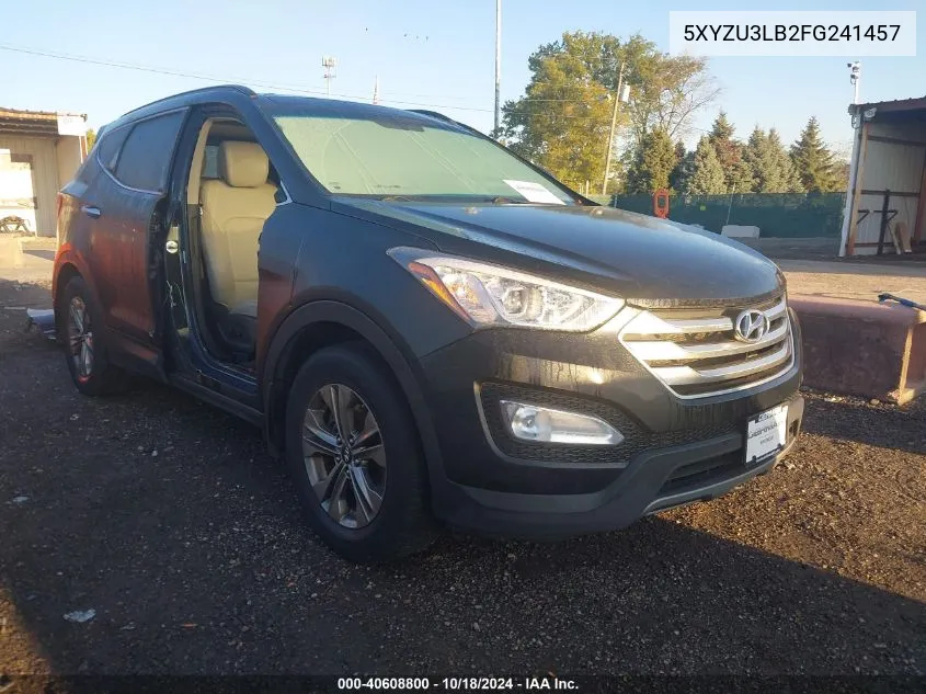 2015 Hyundai Santa Fe Sport 2.4L VIN: 5XYZU3LB2FG241457 Lot: 40608800