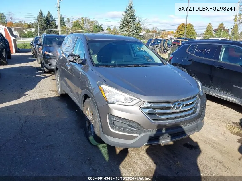 2015 Hyundai Santa Fe Sport 2.4L VIN: 5XYZTDLBXFG298241 Lot: 40614345