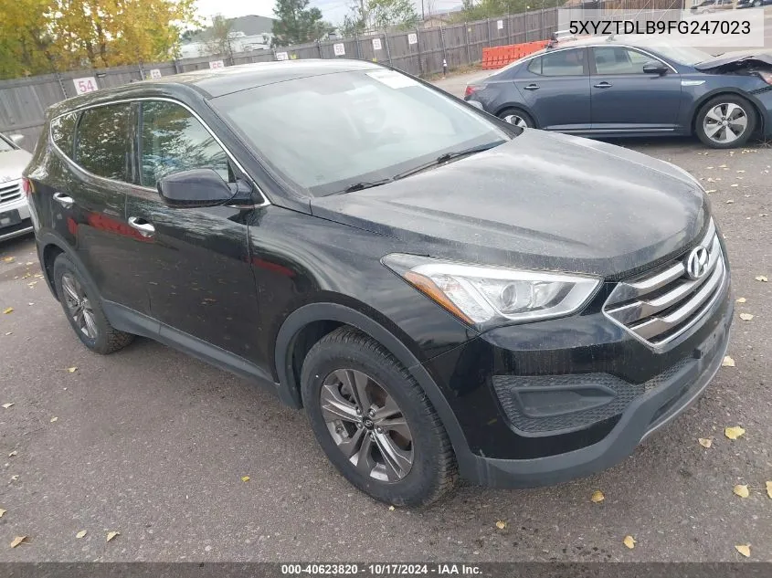 2015 Hyundai Santa Fe Sport 2.4L VIN: 5XYZTDLB9FG247023 Lot: 40623820