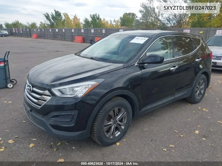 5XYZTDLB9FG247023 2015 Hyundai Santa Fe Sport 2.4L