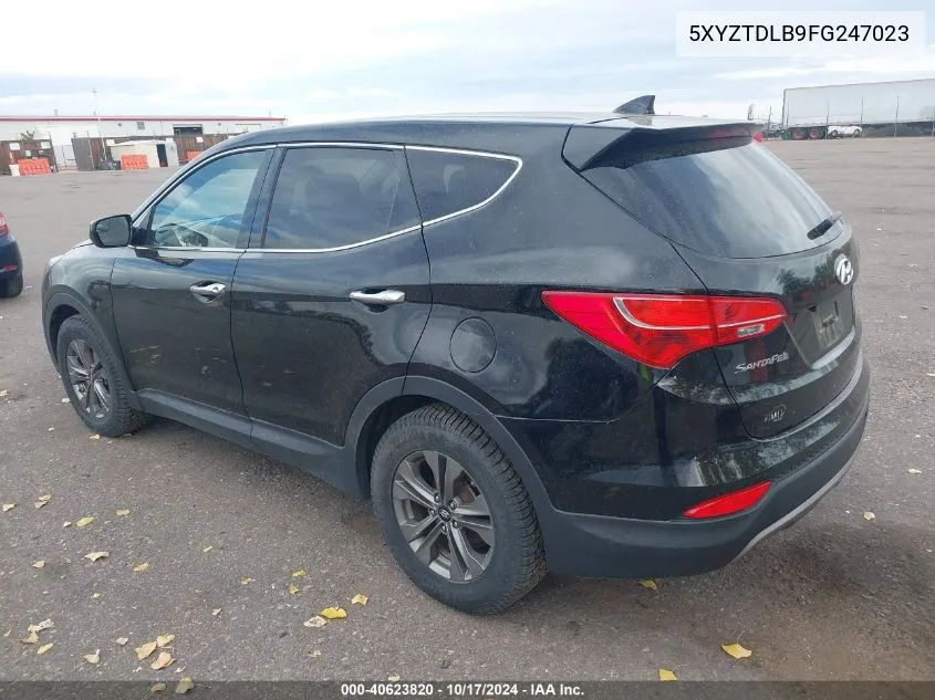 5XYZTDLB9FG247023 2015 Hyundai Santa Fe Sport 2.4L