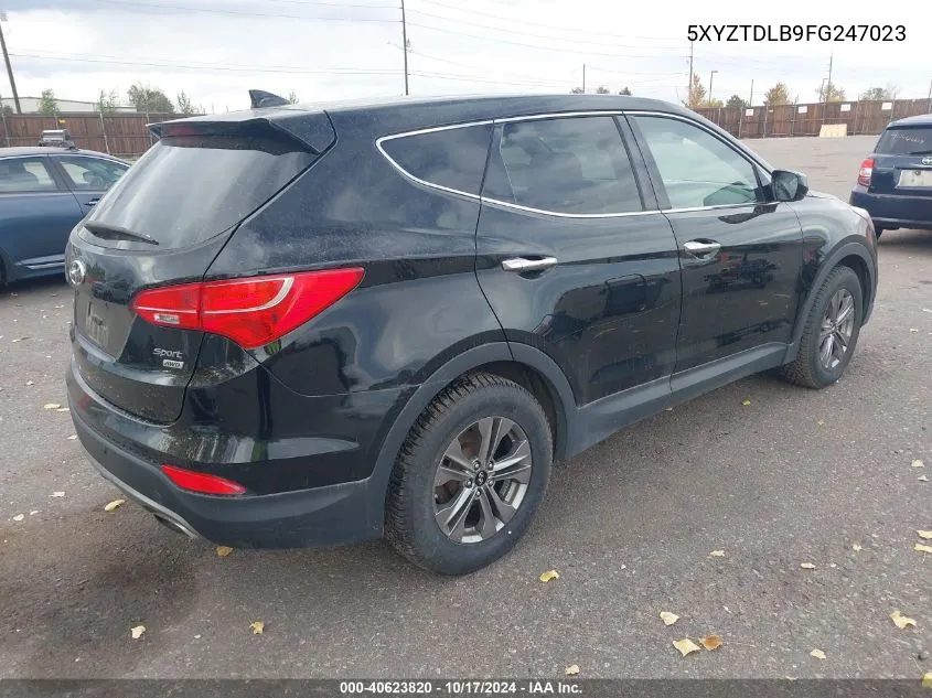 5XYZTDLB9FG247023 2015 Hyundai Santa Fe Sport 2.4L