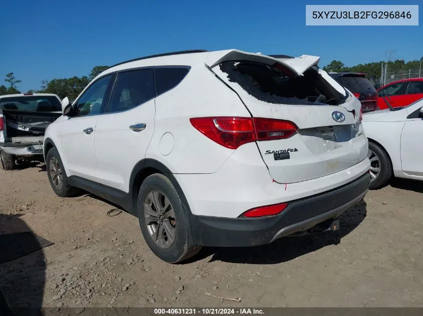 5XYZU3LB2FG296846 2015 Hyundai Santa Fe Sport