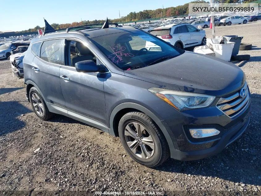 2015 Hyundai Santa Fe Sport 2.4L VIN: 5XYZUDLB5FG299889 Lot: 40646940