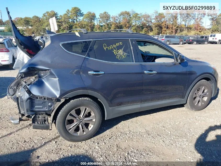 2015 Hyundai Santa Fe Sport 2.4L VIN: 5XYZUDLB5FG299889 Lot: 40646940