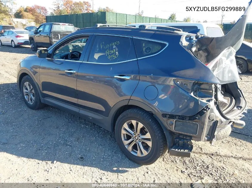 5XYZUDLB5FG299889 2015 Hyundai Santa Fe Sport 2.4L